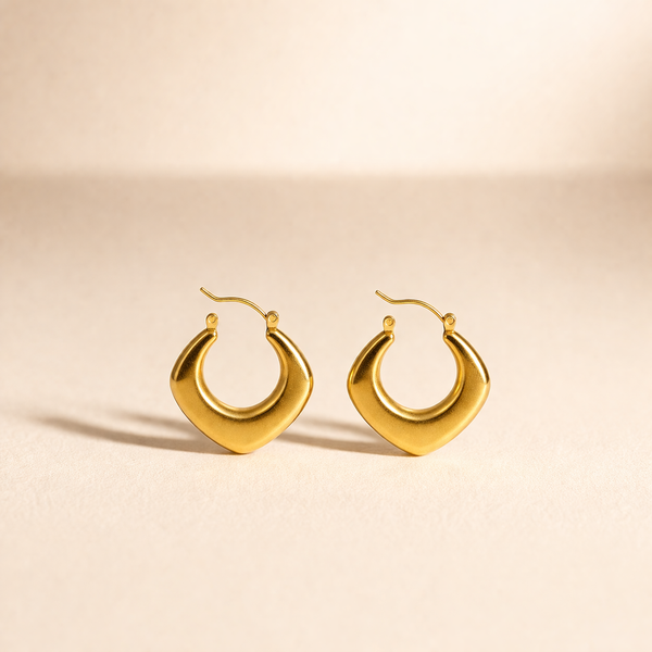 Curve Hoop Earrings