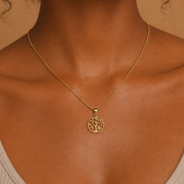 Circle Pendant Necklace