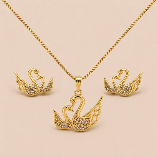 Swan Grace Jewelry Set